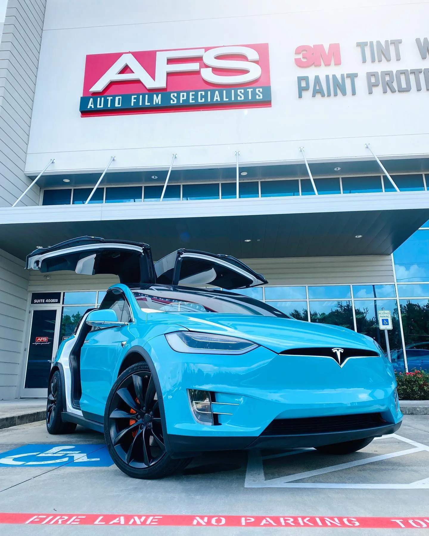 Model X Color Change Wrap Houston TX