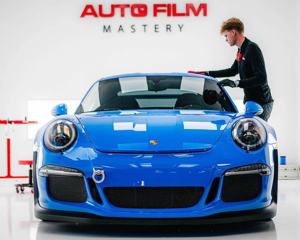 Porsche GT3 RS Window Tint Houston