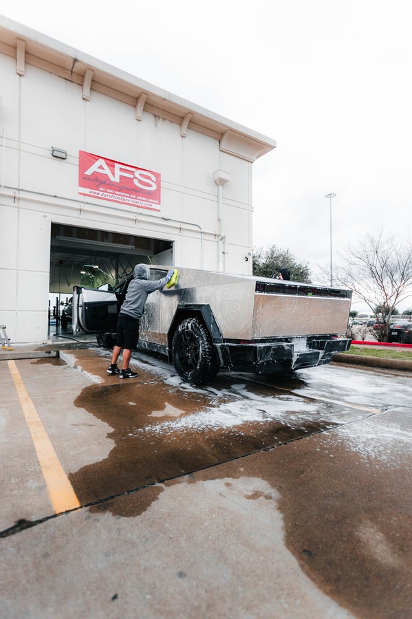 Panel wipe-down