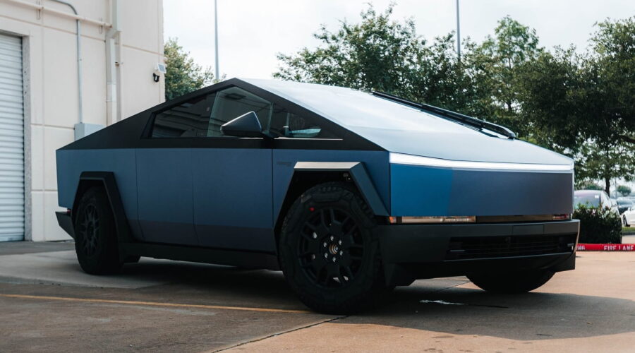cybertruck wrap