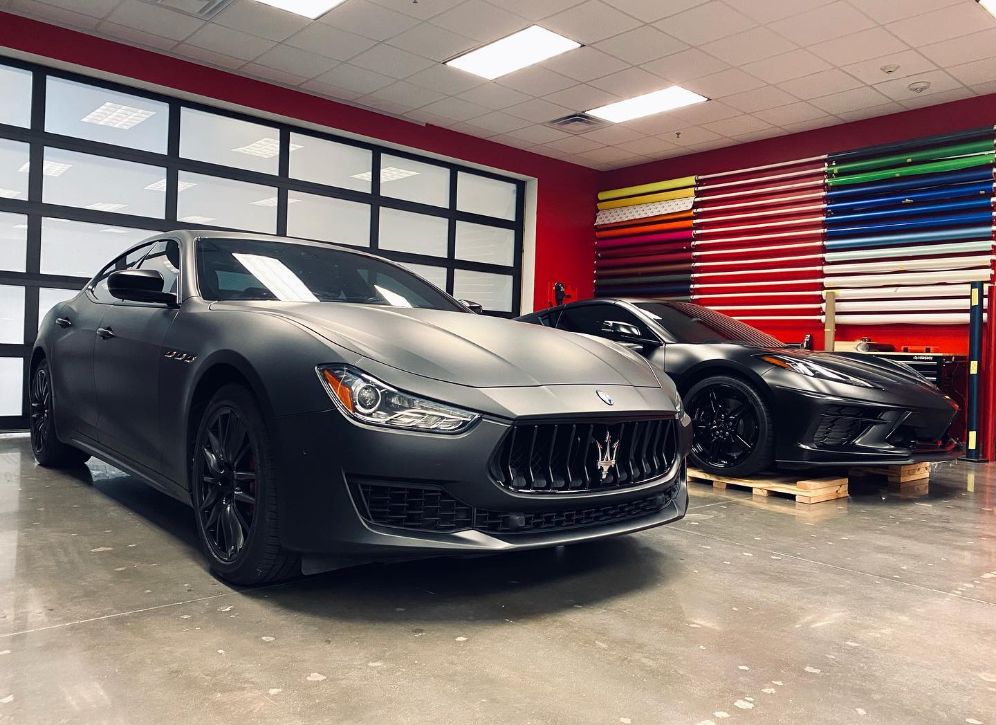 Matte PPF Maseratti Houston TX