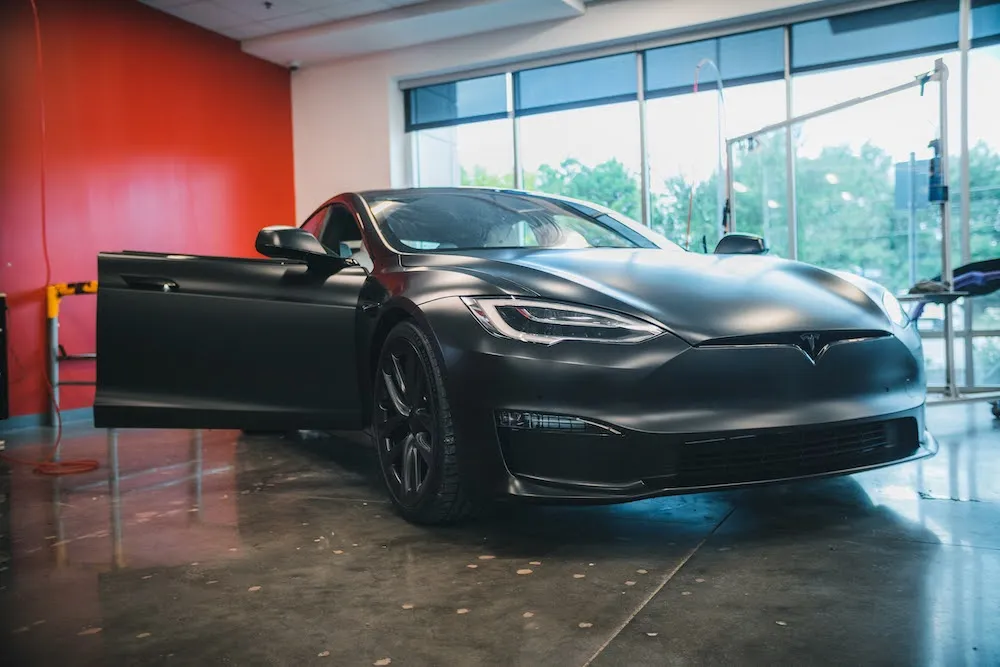 tesla-matte-wrap