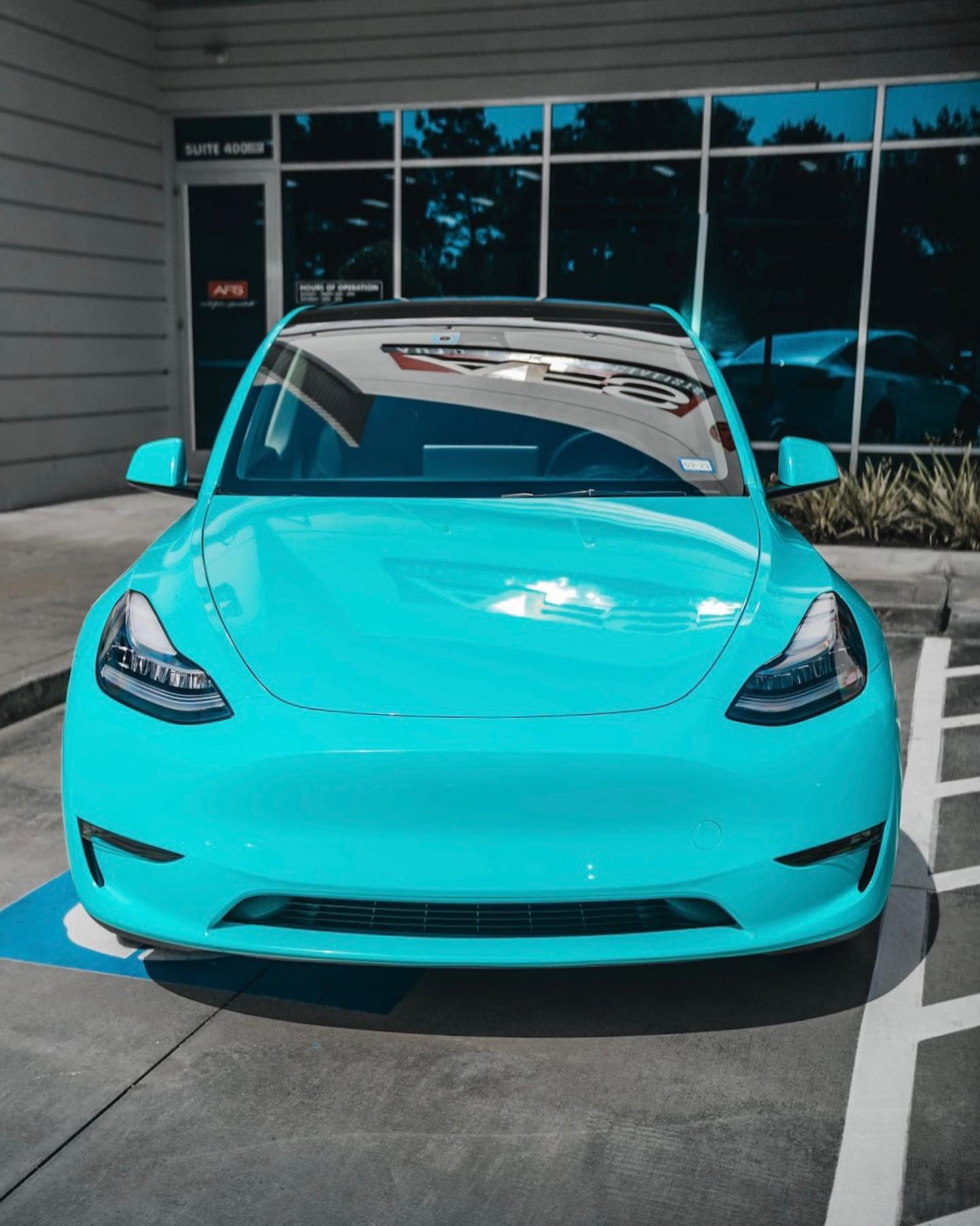 tesla model y vehicle wrap Houston TX