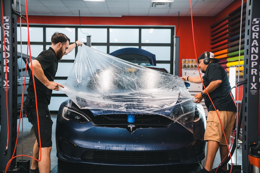 Electric Vehicle Paint Protection Houston